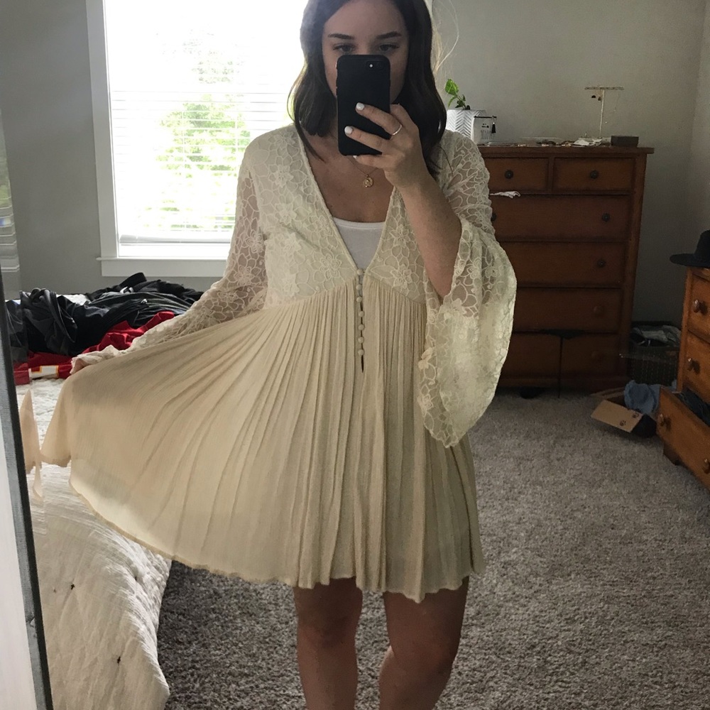 Bohemian lace dress